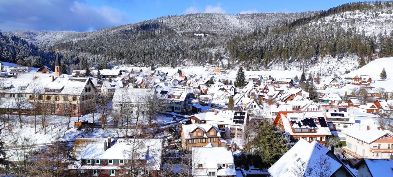 Ferienwohnung "Hirschlein" Im Schwarzwald Baiersbronn Exterior foto